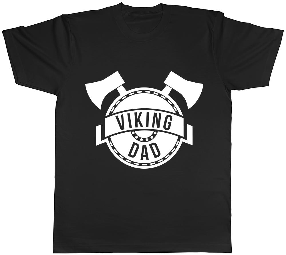 Viking Dad Fathers Day Birthday Unisexs TShirt Tee