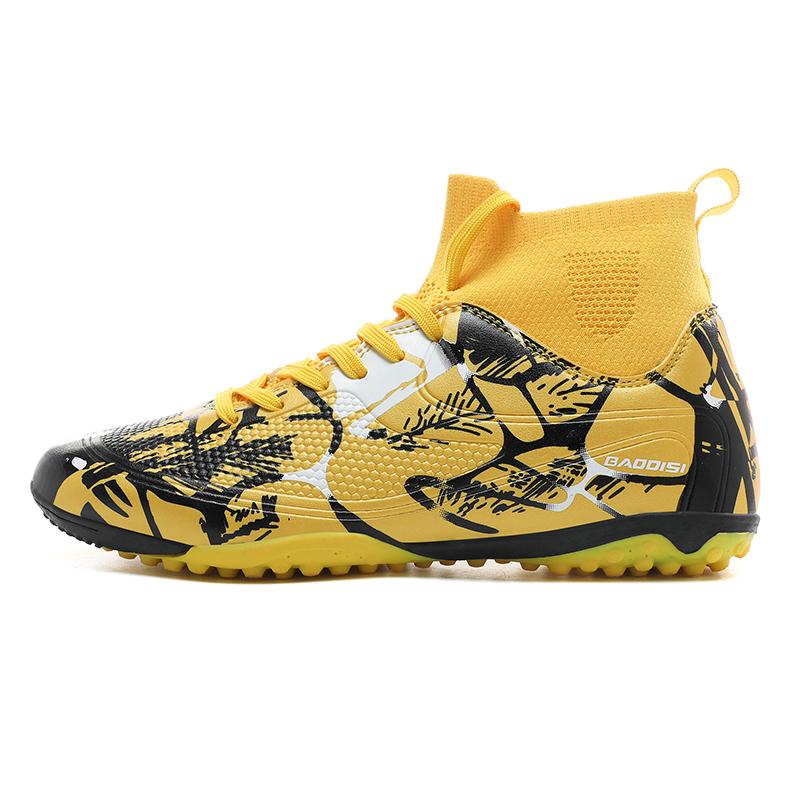 Мужские/женские футбольные бутсы 32-46, короткие носки с высоким берцем, детские футбольные кроссовки Make Capital для уличного футбола для детей