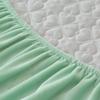 Spring Bedspread Milk Flannel Sheet 4-piece Thickened Bedding Mattress Cover Mattresses