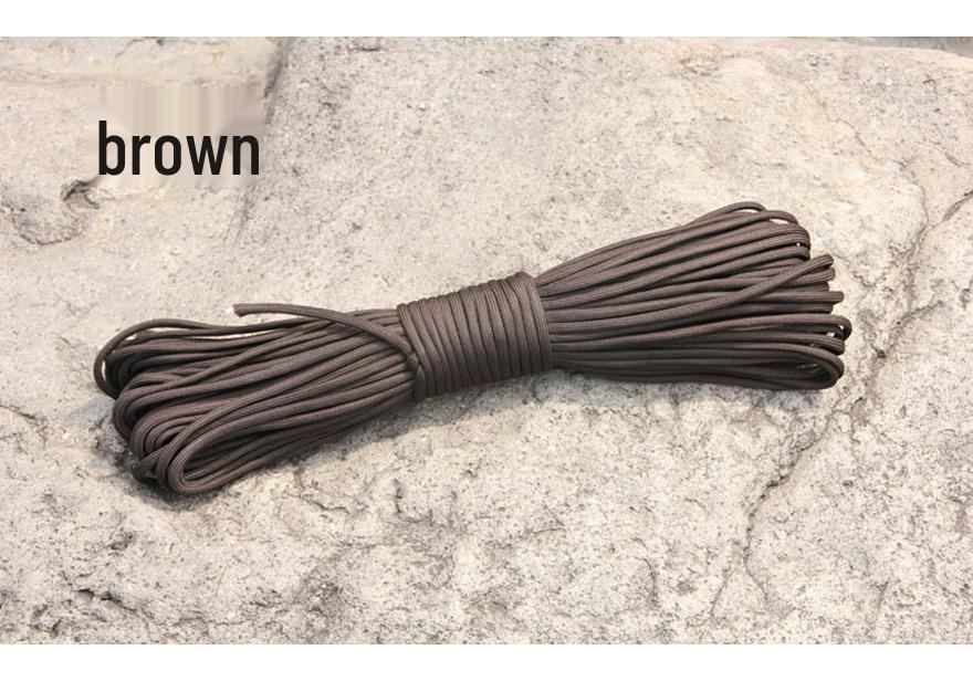 Military Grade Outdoor Survival Paracord - 100 Meter Tent Guy & Binding Rope
