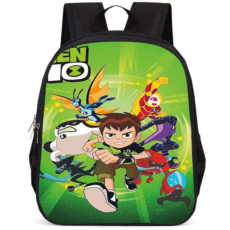 Школьный рюкзак Ben10, 15 дюймов, большой вместимости, легкий, из Оксфорда, для детей