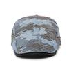 Women's Cap British Vintage Print Camouflage Beret Men