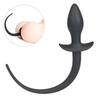 Silicone Dog Tail Eortic Sex Toy Fetish Plug Puppy Play for Women BDSM Sexy Pet Roleplay Accessories