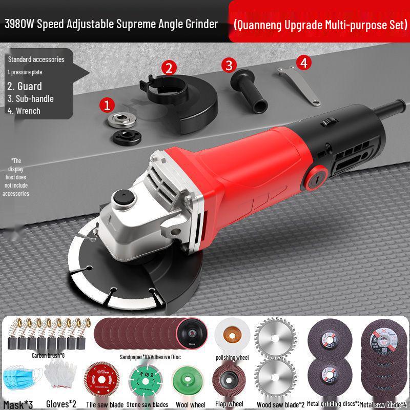 Многофункциональная угловая шлифмашина и полировальная машина для бытового использования