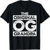 Оригинальная футболка с надписью «OG Original Grandpa Funny Birthday Grandad Urban»