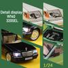 1/24 Benz W140 320SEL Alloy Vintage Car Diecast Metal Classic Car Toy Model Sound Light Pull Back Collectibles Children Birthday Gift