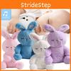 Plush Toy Rabbit Luminescence Music Fill Doll Baby Reassure Doll Animals Cartoon