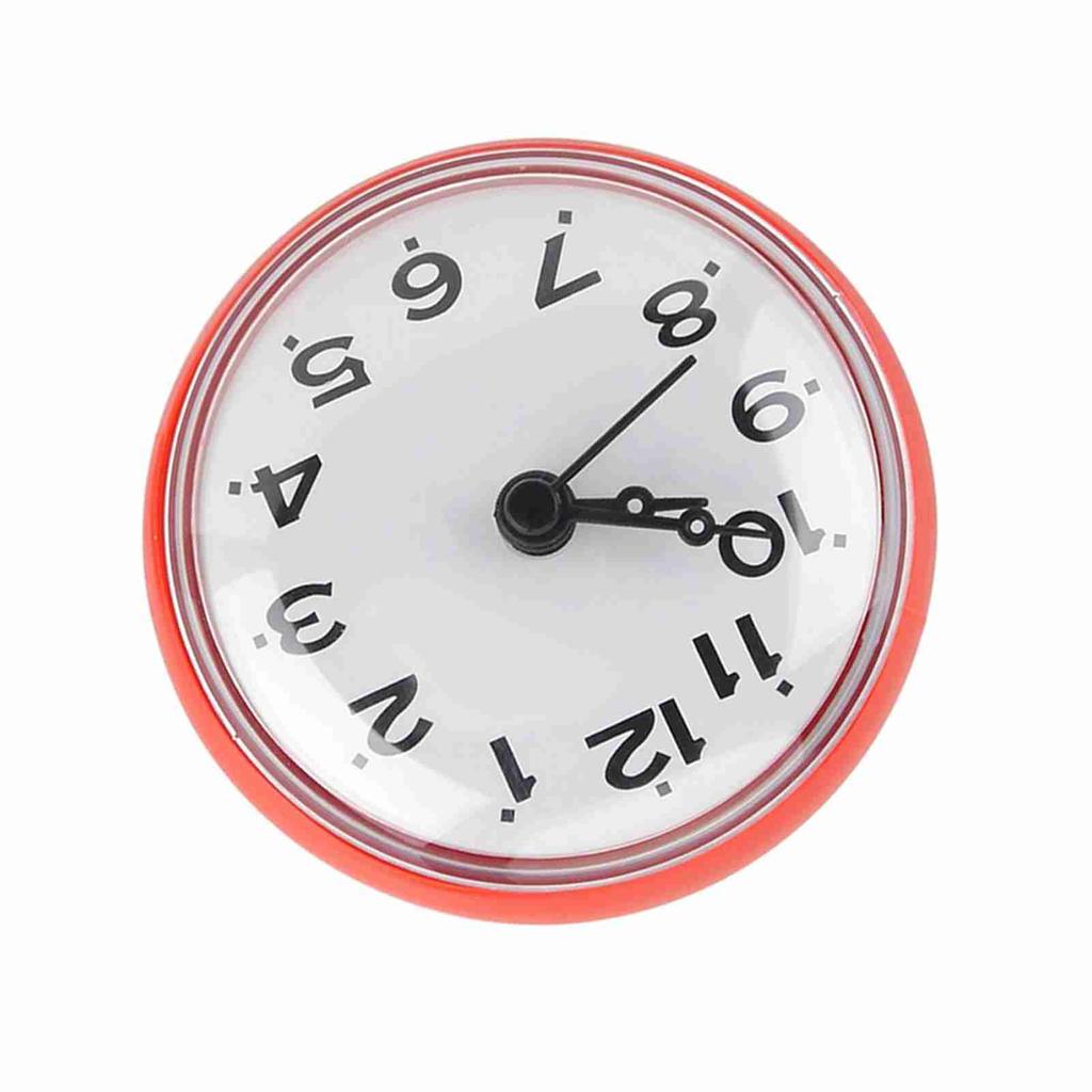 Водонепроницаемые присоски Настенные Оконные Зеркала Часы для Ванны Душа Аксессуары для Ванной Комнаты