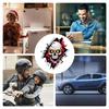 Mdikawe Skeleton Head Sticker, American Skull Car Sticker | Skeleton Head Decal for Truck