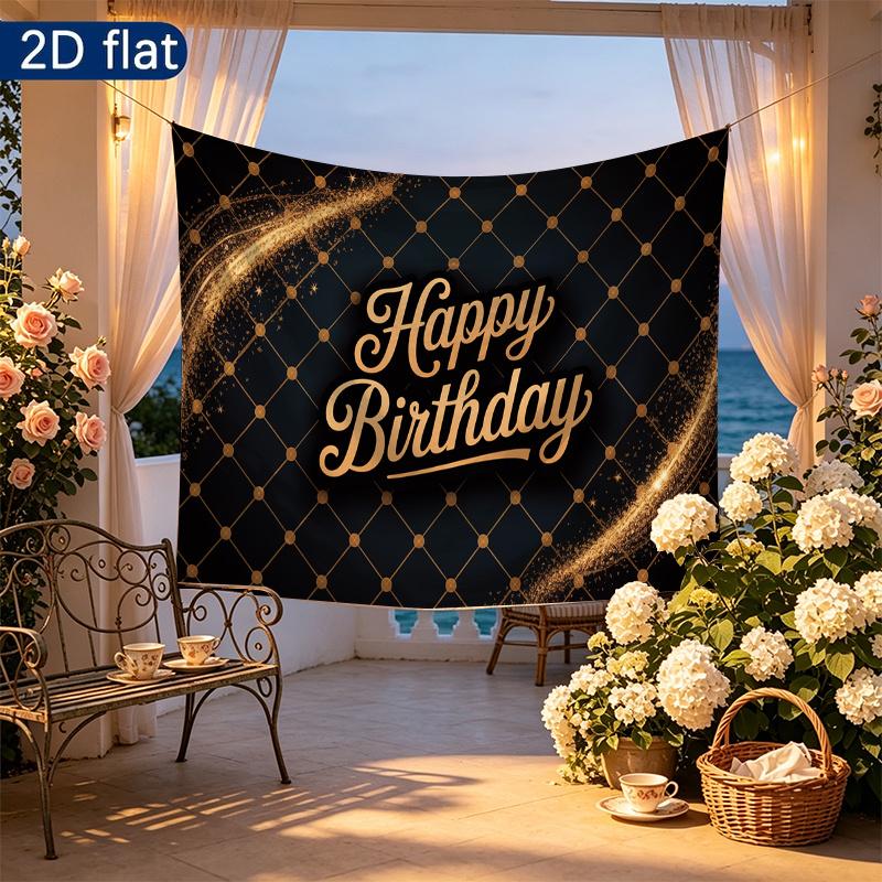 Glitter Party Backdrop 1pc - Studio Photo Prop
