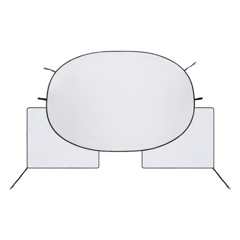 Солнцезащитный козырек на лобовое стекло автомобиля, складной автомобильный теплоизоляционный зонт, защита от ультрафиолета, автомобильные солнцезащитные козырьки, автомобильные аксессуары