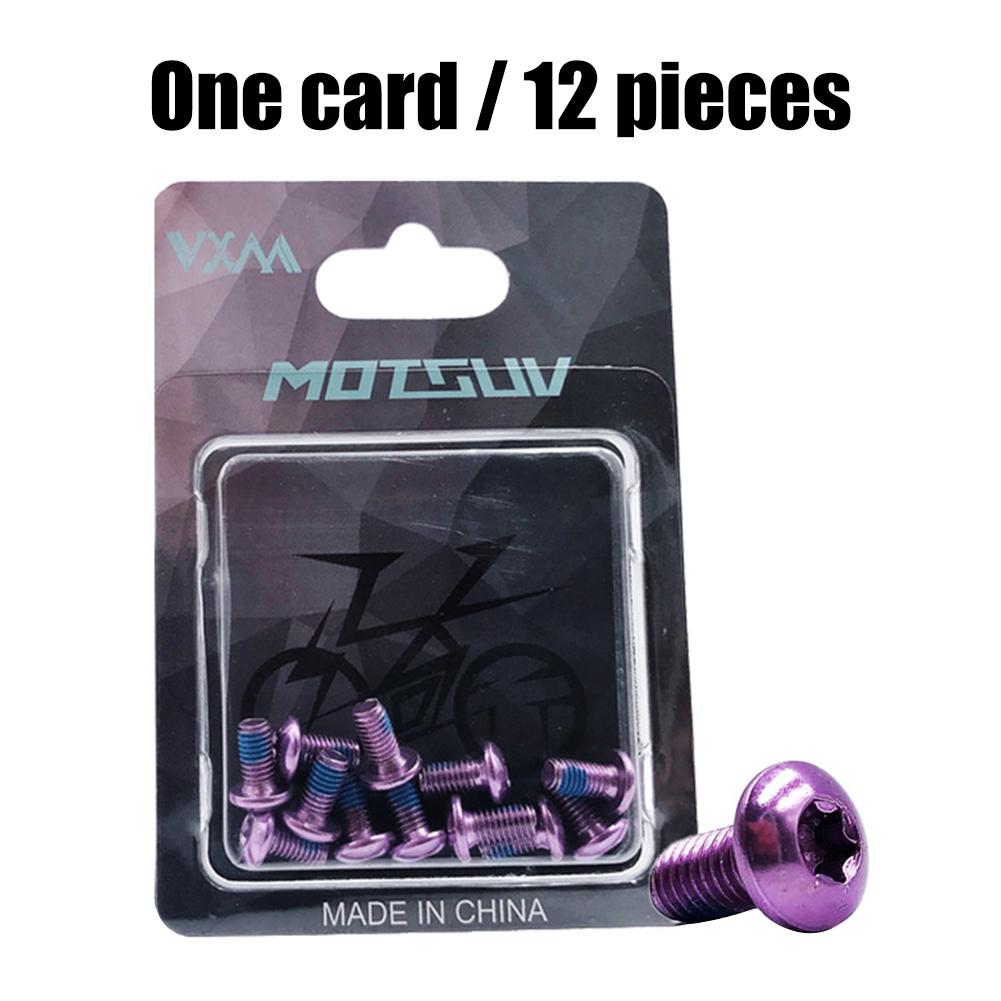 OZ 12 шт. M5x10 мм ротор дискового тормоза горного велосипеда болты Torx T25 крепежный стальной сплав