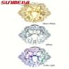 New Modern Crystal Petals LED Ceiling Lights  Aisle Hallway Corridor Stairway Villa Gallery Kitchen Coffee  Indoor Lights