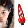 Lovely Ladybug Hair Clip Durability Alloys Hairpins Stylish Hair Barrettes for Stage Performances Hair Accessories