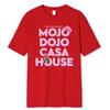 Ryan Gosling Mojo Dojo Casa House футболка аксессуары для мужчин и женщин чистый хлопок новинка футболка короткий рукав