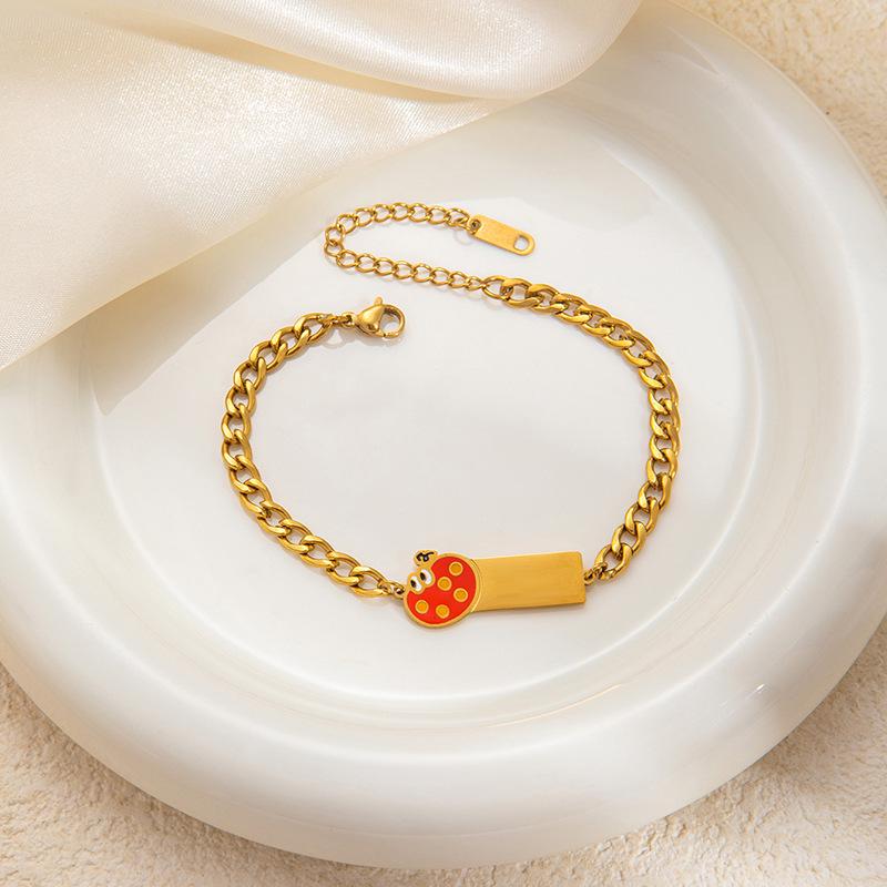 Браслет-жетон для щенка из нержавеющей стали: Стильные, креативные и универсальные украшения в стиле легкой роскоши