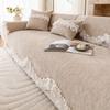 Chenille Sofa Cushion Cover Non-slip All Season Leather 2026