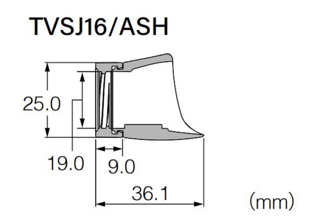 Fuji Стопорная гайка TVSJ, размер 16 (1461)