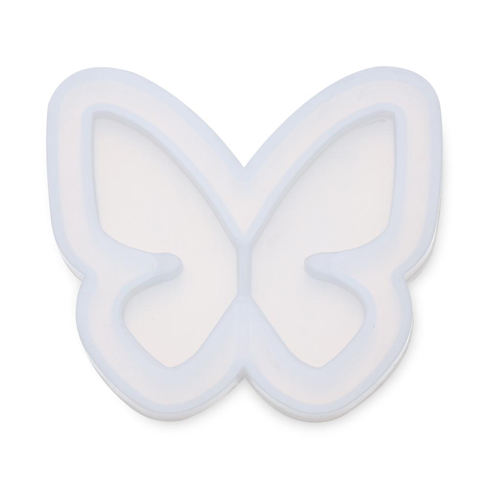 UV Epoxy Crystal Pendant Quicksand Silicone Mould Hanging Tags Key Chain Molds Shaker Resin Mold