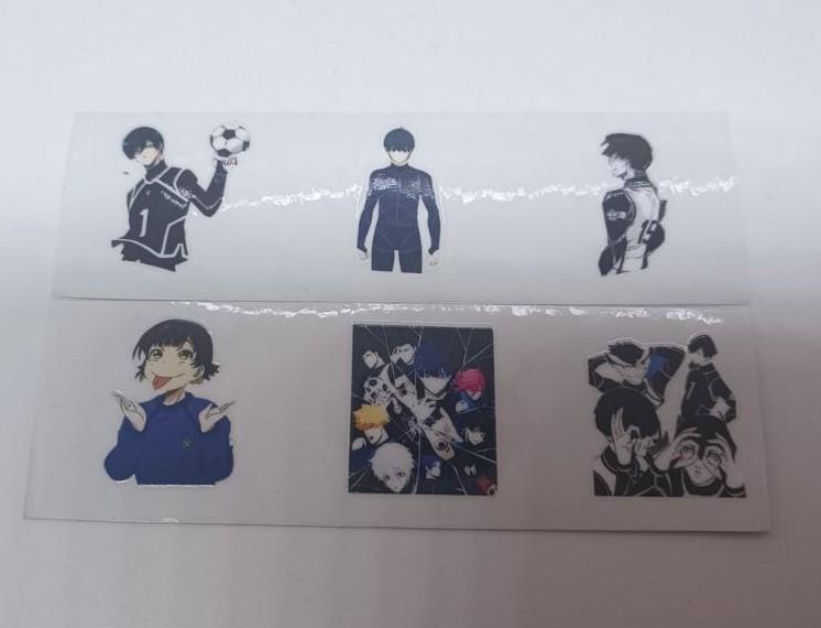 Blue Lock Stickers Stickers Blue Prison Blue Lock Accessories Sticker Set Stickerpack Anime 45 Pcs 3D