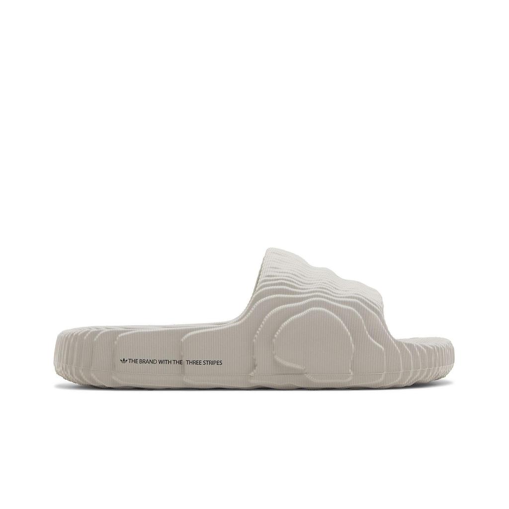 adidas Шлепанцы Adilette 22 'Светло-коричневые' (унисекс) Светло-коричневые / Светло-коричневые / Черные шлепанцы-слайдеры HQ4670