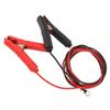 2pcs Battery Jumper Cables 3.94ft 30A 6mm Copper Battery Clips To O Ring Terminal Cable for Car Batt
