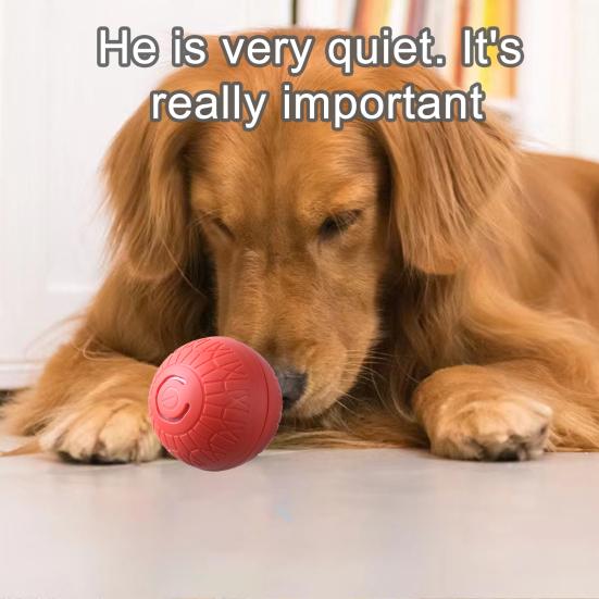 Интерактивная игрушка-мяч для собак, умный прыгающий электрический вибрирующий мяч для домашних животных, перезаряжаемый через USB, автоматический движущийся мяч, игрушка для собак и кошек