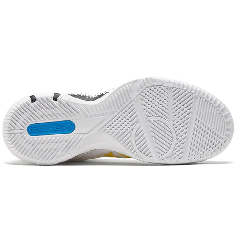 Converse G4 Удобные баскетбольные кроссовки с высоким верхом, с круглым носком, унисекс, белые, черные и желтые