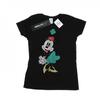 Womens/Ladies Minnie Mouse Shamrock Hat Cotton T-Shirt
