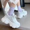 Fashion Chunky Sneakers New 2024 Autumn Platform Sneakers Women Vulcanized Shoes Breathable Ladies Trainer Sports Women Zapatillas Mujer