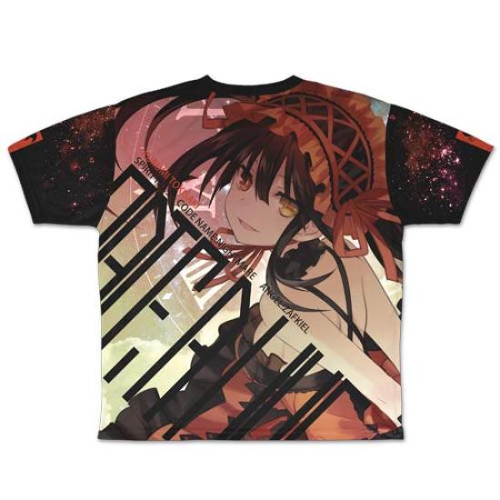 Date A Live Original Version Kurumi Tokisaki Double Sided Full Graphic M Size T-shirt Ver.2