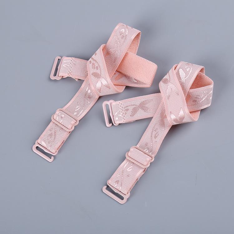 1 пара регулируемых эластичных бретелей для бюстгальтера с перекрестной спинкой, не скользящие, для девочек, летний стиль, цветные бретели для бюстгальтера