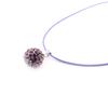 [J1360] - Designer Necklace 'Sissi' Lavender
