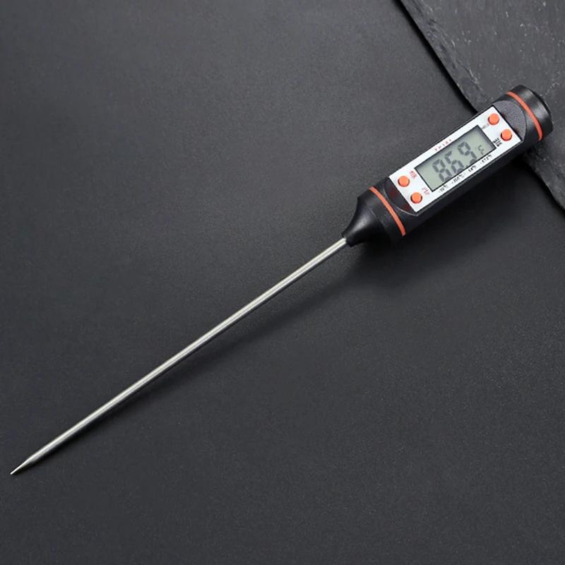 Кухонный цифровой пищевой термометр Зонд Термометр для барбекю Мясо Термометр для дома Духовка Кулинарный термометр Торт Молоко Жидкость Кухонные гаджеты