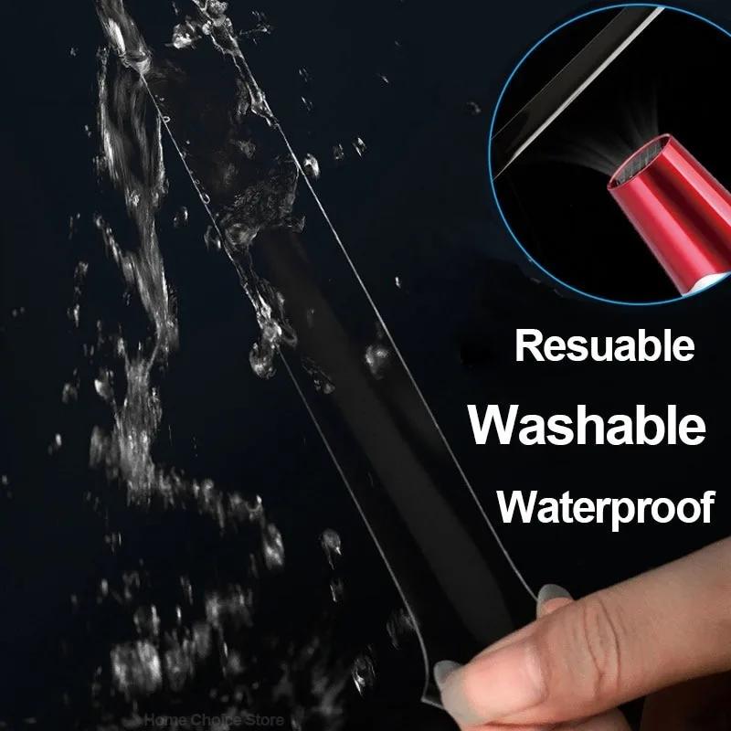 Двусторонняя нанолента, сверхпрочная декоративная клейкая лента, утолщенная прозрачная водонепроницаемая клейкая лента, полезные вещи для дома