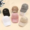 Breathable Mesh Baseball Cap for Women - Adjustable, Lightweight & Stylish Sun Hat with Hollow-Out Design