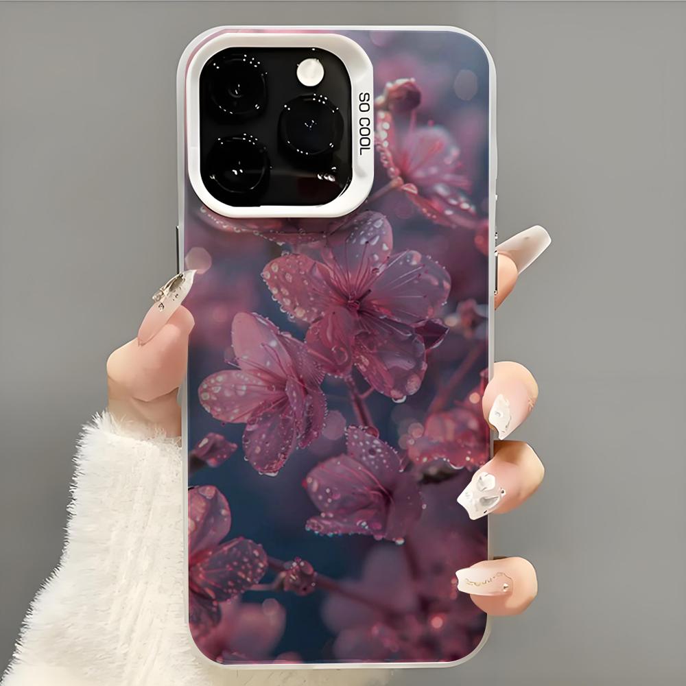 Восточная вишня сакура Чехол для телефона Чехол для телефона Для iPhone 14 16 15 11 12 13 Pro Max Mini Plus Ударопрочный чехол