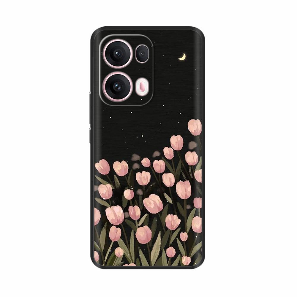 Силиконовый чехол для OPPO Reno 13 Pro Чехол CPH2697 PKK110 Милый Мультяшный Расписной Ударопрочный Fundas для OPPO Reno 13 5G Reno13 Чехлы