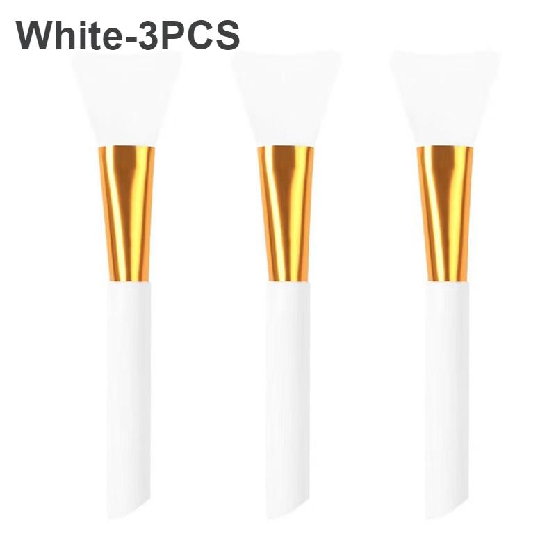 Силиконовая кисть для маски для лица Инструмент для ухода за кожей лица Мягкая кисть для нанесения глиняной пленки DIY Кисть для регулировки Наклонный хвостик Нанесение Инструменты для красоты лица