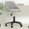 VidaXL Swivel Office Chair Office Seat Ergonomic Computer Chair Home Interior Adjustable Height Grey 335484