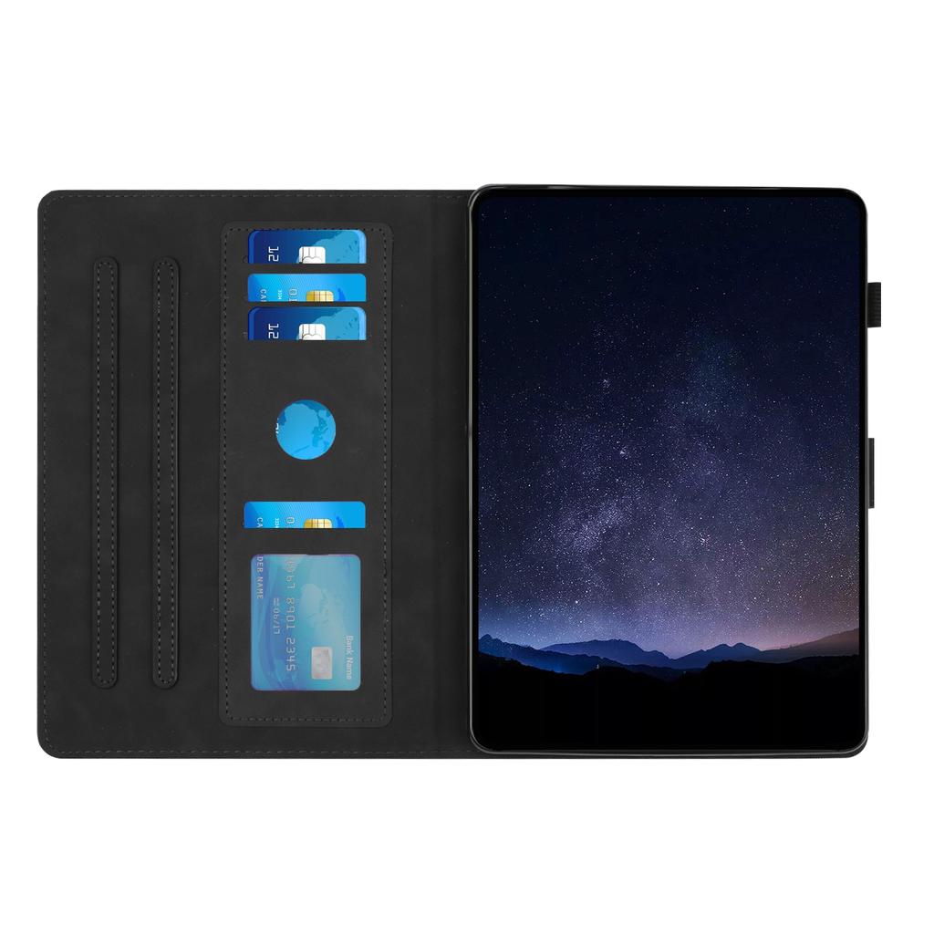 Для iPad Про 11 (2024) Чехол Сотовый Принт Кожаный Чехол для Планшета со Слотом для Карт