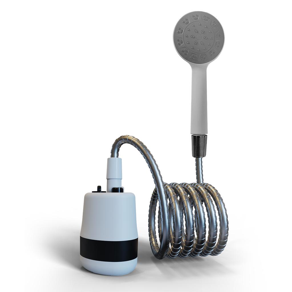 Портативный душ Кемпинг Открытый душ Ручной электрический душ Компактный портативный душ на батарейках