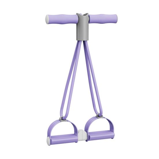 Разделяемый педальный эспандер для лодыжки с ручкой, эластичная йога-веревка для подтягиваний, мужской и женский педальный тренажер для растяжки, оборудование для тренировок