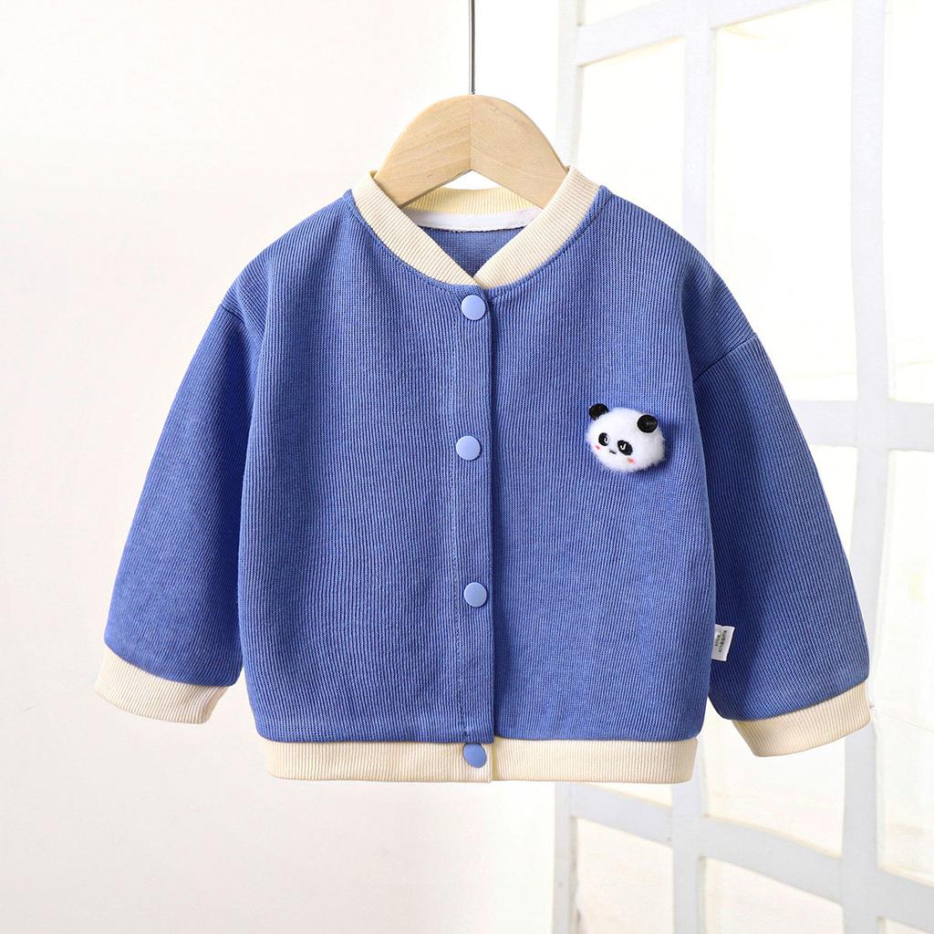 Children's Knit Sweater Fall Girls' Coat Boys' Cardigan Top