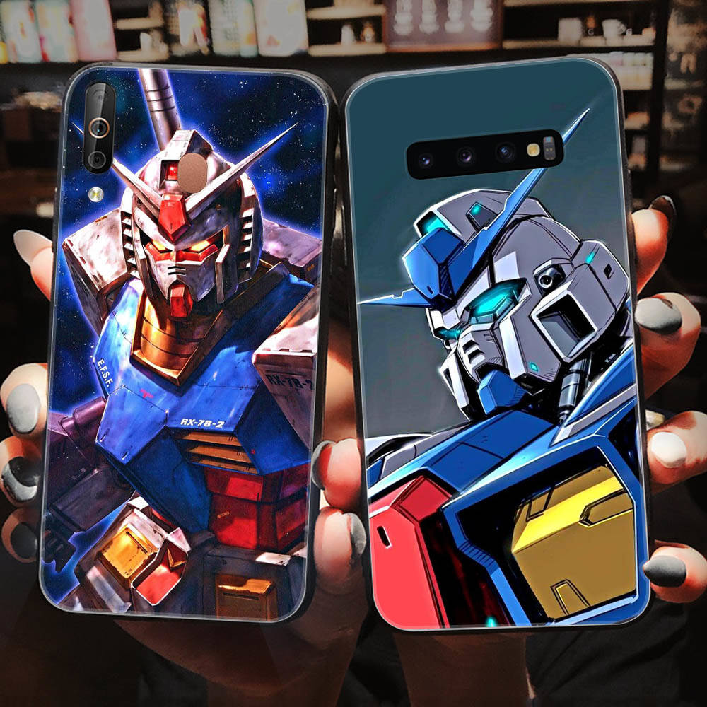 W-19 Gundam Meister Soft Case for Xiaomi Redmi 10A 10C 12C 13C 9A 9C 9T A3 A3X Note 8 9 10 11 12 13 Poco F5 F6 M6 X3 X6 C50 C51 C55 C65 Pro Plus 4G 5G