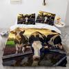 3D Комплект постельного белья Красивое пляжное постельное белье Комплекты постельного белья Современный пододеяльник+наволочки Зимние Комплекты постельного белья размера Калифорнийский Кинг Jogo De Cama Bed