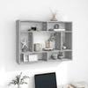 VidaXL Wall Shelf Sonoma Grey 75x16x55 Cm Engineered Wood 815844