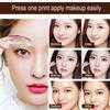 Трафарет-штамп для бровей Quick Make Up, палитра пудры для бровей