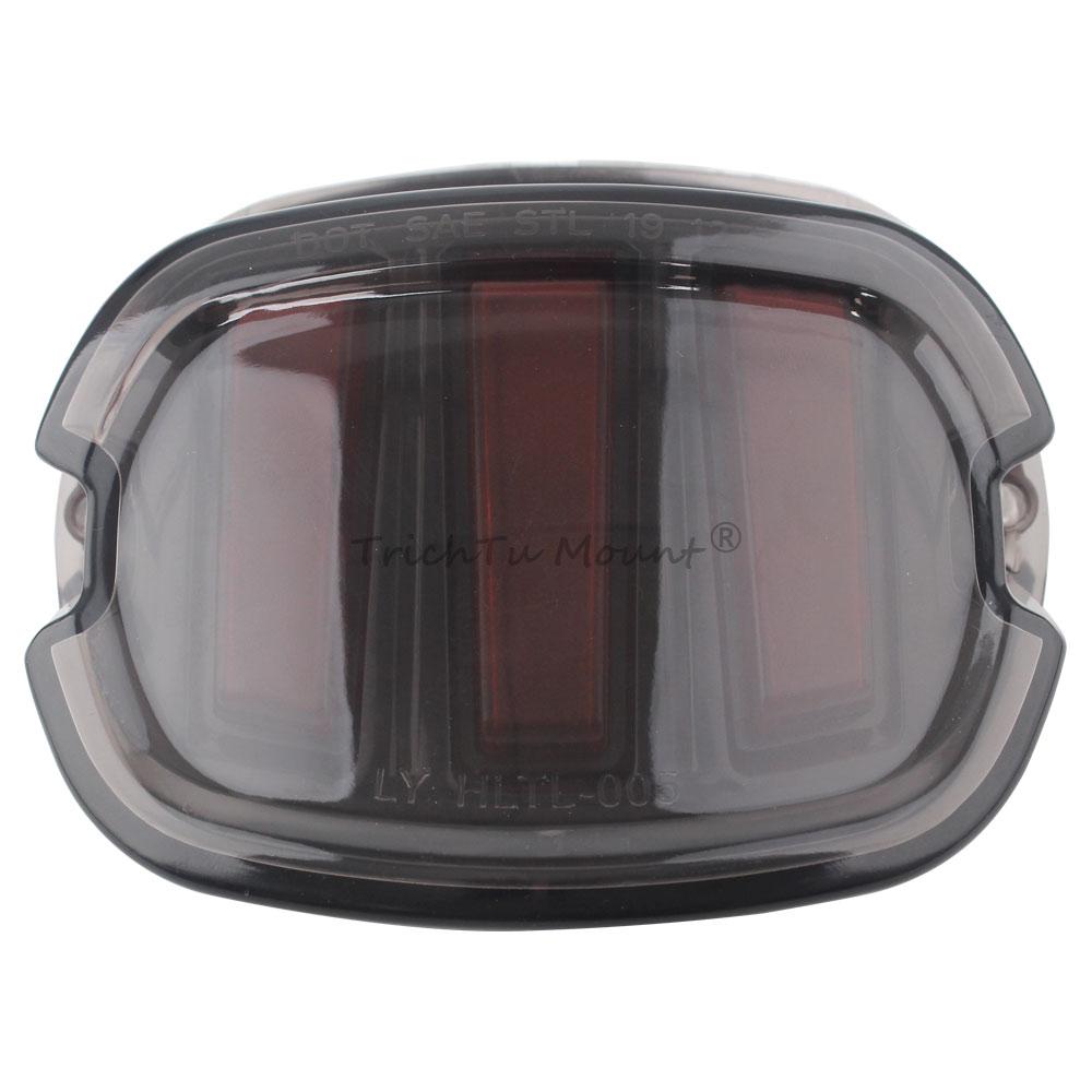 Motorcycle Part LED Light Brake Tail Light Turn Signal License Plate Lamp Taillight For Dyna Super Glide Custom FXDC/I 2005-2014