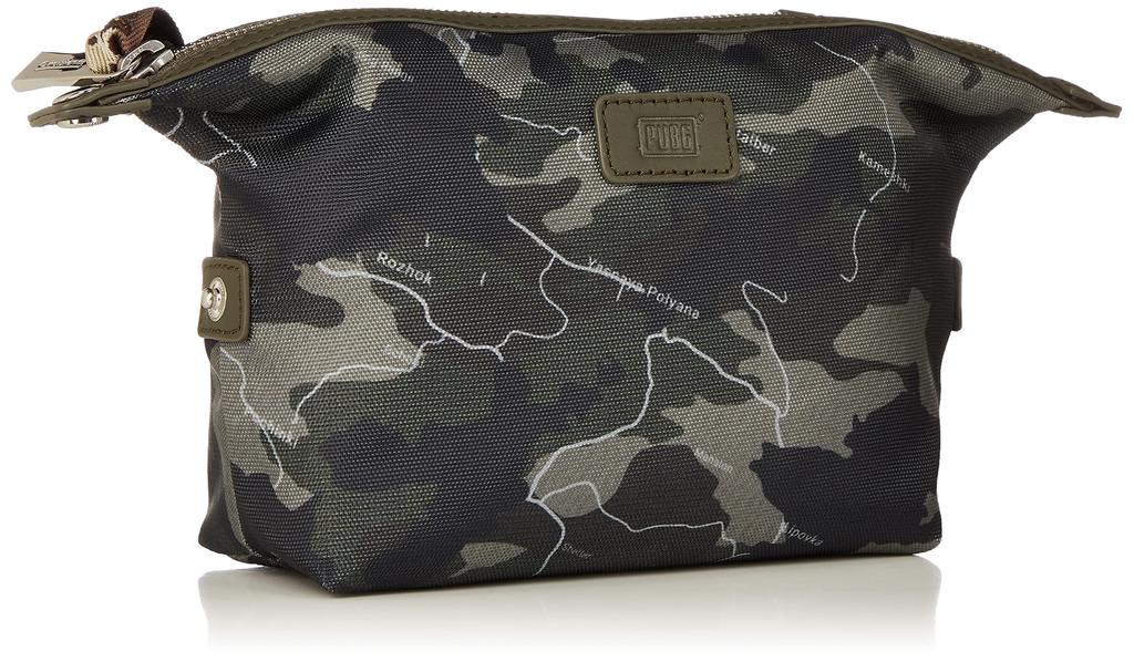 PUBG Limited Pouch with Frying Pan Charm 92482 Khaki [Orobianco] Мужская